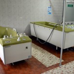 Urządzenia do kąpieli perełkowej i masażu wodnowirowego całościowego